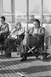 Richard Burton filming Brighton, Sussex. The film is called Villain Richard Burton filming Brighton, Sussex. The film is called Villain