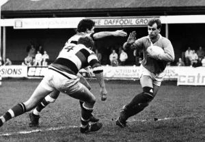 Richard Diplock, Bridgend RFC. 28th March 1990 Richard Diplock, Bridgend RFC. 28th March 1990