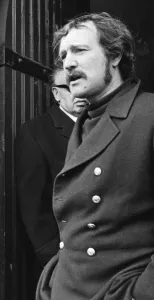Richard Harris leaving church - 19th April 1968 Richard Harris leaving church - 19th April 1968