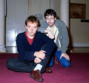 Rik Mayall & Ben Elton at Edinburgh Festival August 1987 Rik Mayall & Ben Elton at Edinburgh Festival August 1987