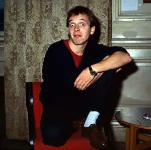 Rik Mayall at Edinburgh Fringe Festival August 1987 Rik Mayall at Edinburgh Fringe Festival August 1987