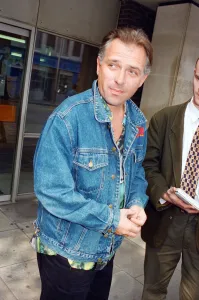 Rik Mayall, an English comedian, writer and actor. 2nd May 1995 Rik Mayall, an English comedian, writer and actor. 2nd May 1995