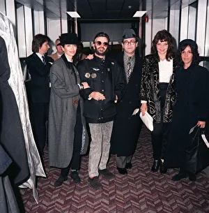 Ringo Starr with wife Barbara Bach and Elton John and wife Renata John at LAP Ringo Starr with wife Barbara Bach and Elton John and wife Renata John at LAP