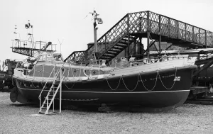 The RNLB Watkins Williams lifeboat which served in Moelfre from 1956 to 1977 The RNLB Watkins Williams lifeboat which served in Moelfre from 1956 to 1977