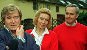 Bill Roache Actor who plays Ken Barlow in the TV Soap Coronation Street with his friend Bill Roache Actor who plays Ken Barlow in the TV Soap Coronation Street with his friend