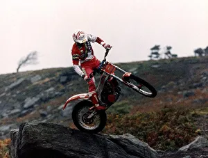 Rob Crawford MotorBike racer Competing in motorcycle trials in Richmond North Yorks Rob Crawford MotorBike racer Competing in motorcycle trials in Richmond North Yorks