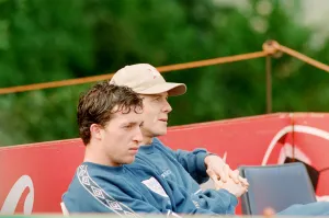 Robbie Fowler and Steve McManaman on International duty with England Robbie Fowler and Steve McManaman on International duty with England