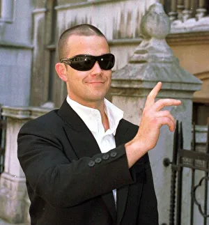 Robbie Williams at the High Court July 1997 Williams is being sued by former Take That Robbie Williams at the High Court July 1997 Williams is being sued by former Take That