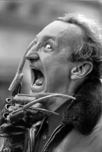 Robert Englund Actor who played Freddy Krueger from the Film series A Nightmare on Elm Robert Englund Actor who played Freddy Krueger from the Film series A Nightmare on Elm