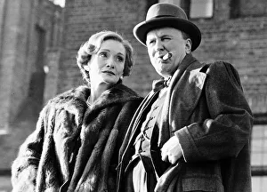 Robert Hardy Actor in the ITV production of The Wilderness Years" Robert Hardy Actor in the ITV production of The Wilderness Years"