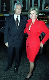 Robert Kilroy Silk TV Presenter with his wife arrives for the opening of Collections Robert Kilroy Silk TV Presenter with his wife arrives for the opening of Collections
