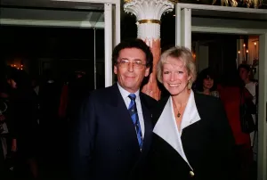 Robert Powell Actor October 97 Attending a charity fashion lunch with his wife Babs Robert Powell Actor October 97 Attending a charity fashion lunch with his wife Babs