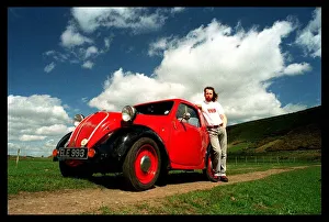 Robin Gray and his 1937 Fiat Topolino car May 1998 Me and My Motor Robin Gray and his 1937 Fiat Topolino car May 1998 Me and My Motor