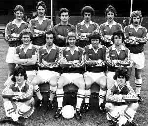 Images Dated 13th August 1977: Rochdale Football Club pose for a team group photograph
