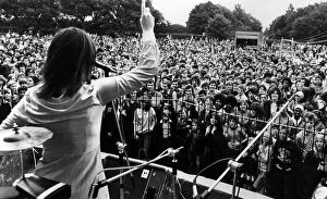 Images Dated 10th September 1978: Rock Festival at Walton Hall Park in Walton, Liverpool, a 130-acre park