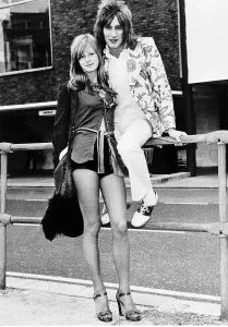 Rod Stewart Singer with Dee Harrington in his early days Rod Stewart Singer with Dee Harrington in his early days