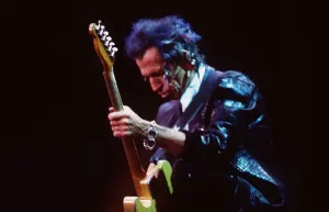 Rolling Stones in concert at Wembley Stadium 111th June 1999 Keith Richards Rolling Stones in concert at Wembley Stadium 111th June 1999 Keith Richards