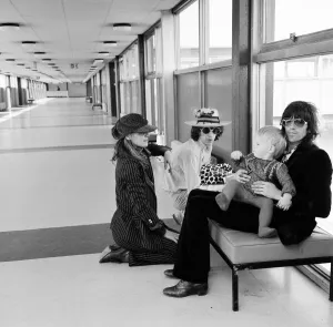 Rolling Stones guitarist Keith Richards with Anita Pallenberg Rolling Stones guitarist Keith Richards with Anita Pallenberg