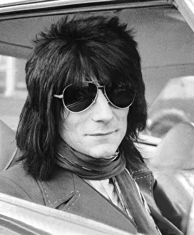 Rolling Stones: Ronnie Wood drives away from his Richmond home after confirming that Rolling Stones: Ronnie Wood drives away from his Richmond home after confirming that