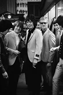 The Rolling Stones were taken shopping by their manager, Andrew Loog Oldam The Rolling Stones were taken shopping by their manager, Andrew Loog Oldam