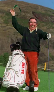 Ronnie Corbett comedian celebrates at Prestonfield Golf Club after touring eight Ronnie Corbett comedian celebrates at Prestonfield Golf Club after touring eight