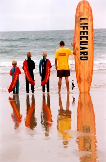 Rookie lifeguards go through their paces at Tynemouth Longsands in August 1997 Rookie lifeguards go through their paces at Tynemouth Longsands in August 1997