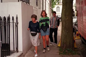 Rosalind Mark July 1997 Nanny to Children of Tony Blair PM Pictured with mother Rosalind Mark July 1997 Nanny to Children of Tony Blair PM Pictured with mother