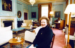Rosemary Gillett, National Trust Director, at Ormesby Hall. 25th March 1992 Rosemary Gillett, National Trust Director, at Ormesby Hall. 25th March 1992
