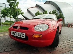 ROVERS SPORTY MGF OUTSIDE THE SECC's ARMADILLO ROVERS SPORTY MGF OUTSIDE THE SECC's ARMADILLO