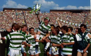 Roy Aitken is held up by team-mates May 1989 sdrscottishcupfinal Roy Aitken is held up by team-mates May 1989 sdrscottishcupfinal