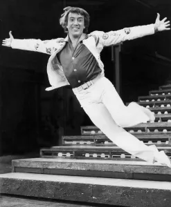 Roy Castle dancing during photocall for musical Billy Liar - April 1976 29/04/1976 Roy Castle dancing during photocall for musical Billy Liar - April 1976 29/04/1976