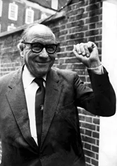 Roy Jenkins celebrating as he arrives at SDP, 5th July 1982 Roy Jenkins celebrating as he arrives at SDP, 5th July 1982