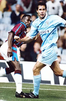 Roy Wegerle pictured during a Coventry City v Aston Villa match Roy Wegerle pictured during a Coventry City v Aston Villa match