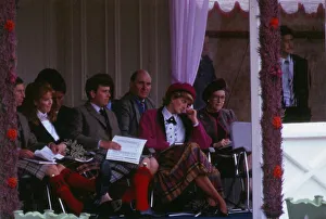 The Royal Family attending the annual Braemar Highland Games near Balmoral, Scotland The Royal Family attending the annual Braemar Highland Games near Balmoral, Scotland