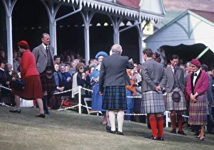 The Royal Family attending the annual Braemar Highland Games near Balmoral, Scotland The Royal Family attending the annual Braemar Highland Games near Balmoral, Scotland