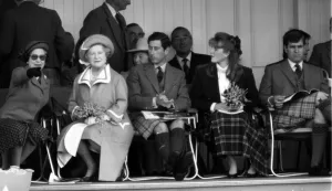 Royal family at the races Queen Elizabeth II, the Queen Mother Prince Charles Royal family at the races Queen Elizabeth II, the Queen Mother Prince Charles
