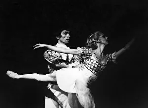 Rudolf Nureyev as The Prince and Jennifer Penney as Clara in The Nutcracker" Rudolf Nureyev as The Prince and Jennifer Penney as Clara in The Nutcracker"