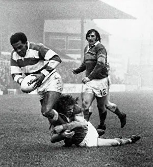Rugby League match Leeds v. Wigan. Green Vigo (Wigan RC Rugby League match Leeds v. Wigan. Green Vigo (Wigan RC
