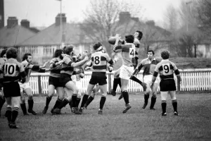 Rugby Union Matches: Harlequins (18) vs. Newport (6). December 1974 74-7565-010 Rugby Union Matches: Harlequins (18) vs. Newport (6). December 1974 74-7565-010