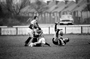 Rugby Union Matches: Harlequins (18) vs. Newport (6). December 1974 74-7565-009 Rugby Union Matches: Harlequins (18) vs. Newport (6). December 1974 74-7565-009