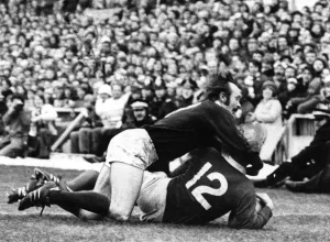 Rugby - Wales V Scotland - Cardiff Arms Park - Feb 1978 - WME Copyright Image - Despite a Rugby - Wales V Scotland - Cardiff Arms Park - Feb 1978 - WME Copyright Image - Despite a