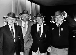 Rugby World Cup 1987 - Getting into the Down Under spirit on the eve of the Welsh World Rugby World Cup 1987 - Getting into the Down Under spirit on the eve of the Welsh World