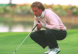 Ryder Cup Europe v USA The Belfry September 1993 Bernhard Langer of Germany Ryder Cup Europe v USA The Belfry September 1993 Bernhard Langer of Germany