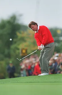 Ryder Cup Europe v USA The Belfry September 1993 Ian Woosnam watches the ball Ryder Cup Europe v USA The Belfry September 1993 Ian Woosnam watches the ball