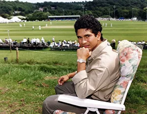 Sachin Tendulkar Cricketer sitting in a chair Sachin Tendulkar Cricketer sitting in a chair