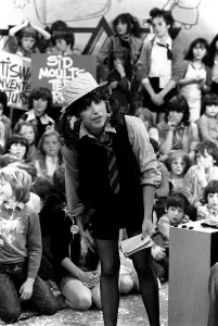 Sally James TV Presenter of TISWAS A©mirrorpix Sally James TV Presenter of TISWAS A©mirrorpix