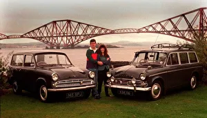 SAM McINTOSH KATRINA McINTOSH October 1997 Hillman Minx Hillman Husky Forth Rail Bridge SAM McINTOSH KATRINA McINTOSH October 1997 Hillman Minx Hillman Husky Forth Rail Bridge