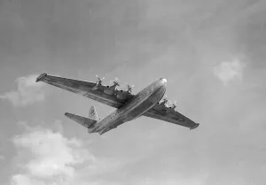 Sanders Roe SR45 Princess Flying Boat prototype during flying display at SBAC Sanders Roe SR45 Princess Flying Boat prototype during flying display at SBAC