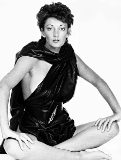Sarah Douglas Actress new Superbitch in Falcon Crest wearing a leather cape Sarah Douglas Actress new Superbitch in Falcon Crest wearing a leather cape