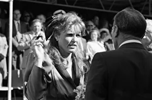 Sarah, Duchess of York visits Scotland. 16th August 1986 Sarah, Duchess of York visits Scotland. 16th August 1986